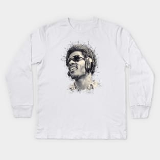 Stevie Wonder Kids Long Sleeve T-Shirt